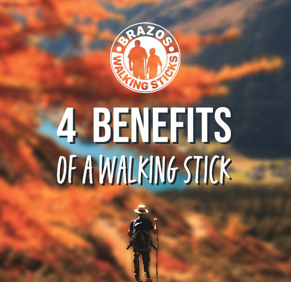 4 Benefits of a Walking Stick Brazos Walking Sticks