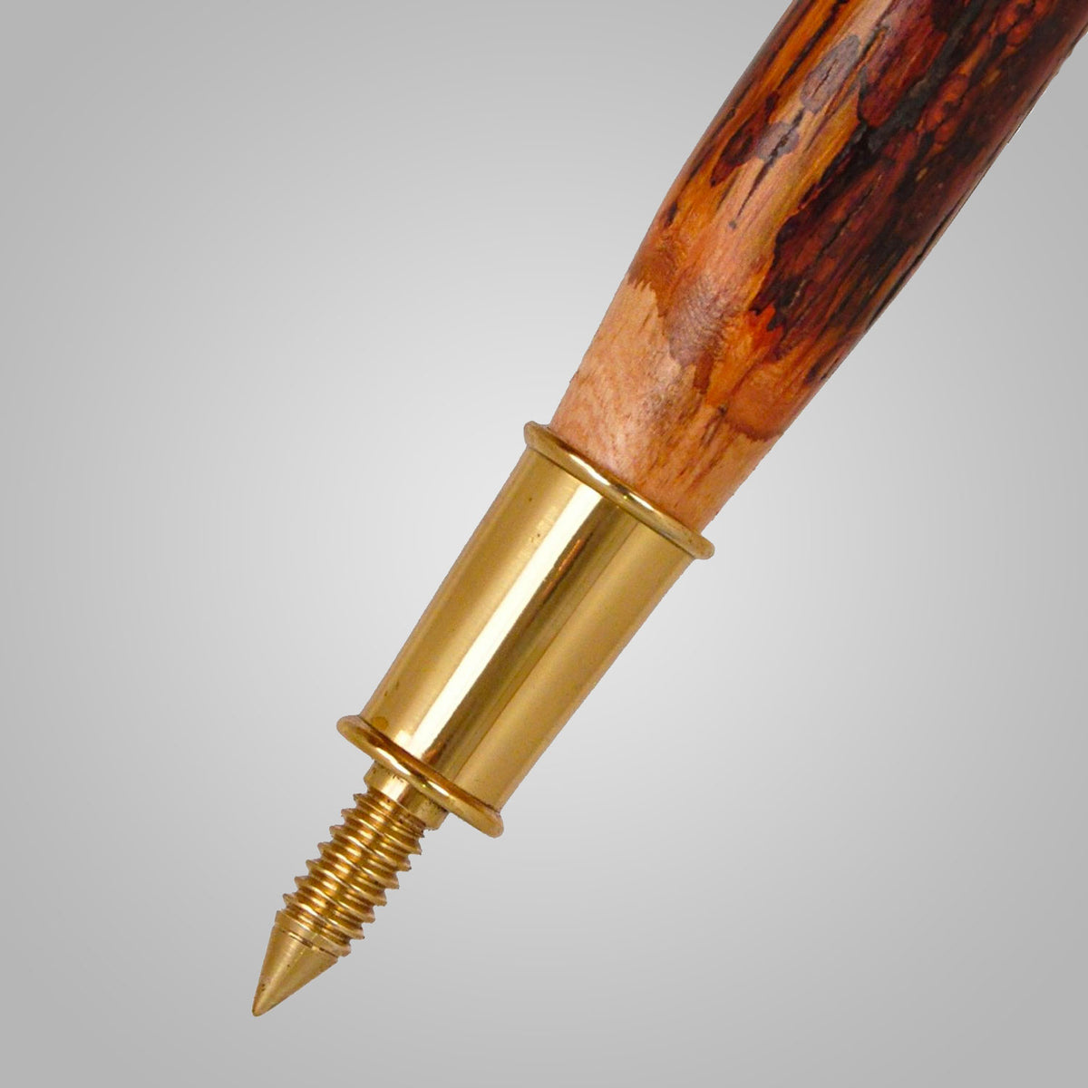 Brazos Brass Spike, Gold – Brazos Walking Sticks