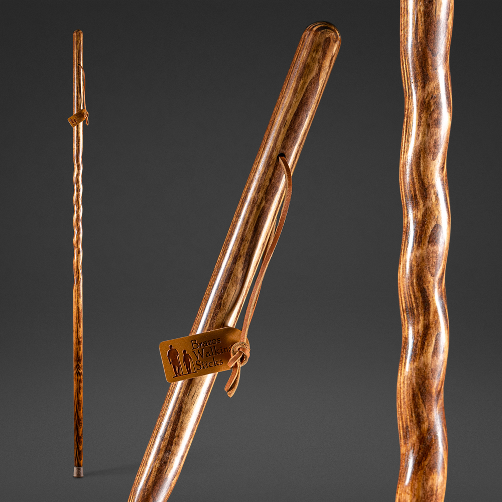 Twisted Pine Handcrafted Walking Stick 55