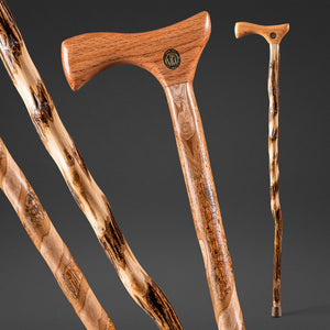 Twisted Assorted Hardwood American Rustic Walking Cane 34 – Brazos Walking  Sticks