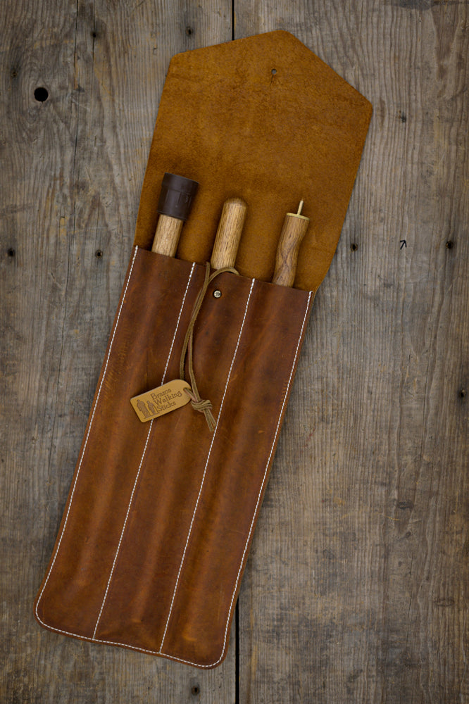 Traveler's Stick Leather Case