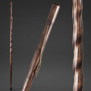 
                  
                    Twisted Trail Blazer Handcrafted Walking Stick, 55"
                  
                