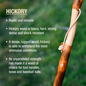 
                  
                    Twisted Hickory Rustic Walking Stick
                  
                