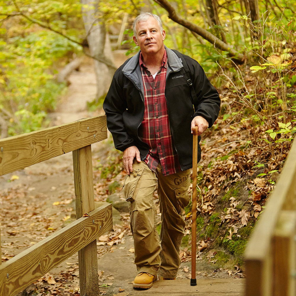 
                  
                    Twisted Oak Traditional Handcrafted Walking Cane 37"
                  
                