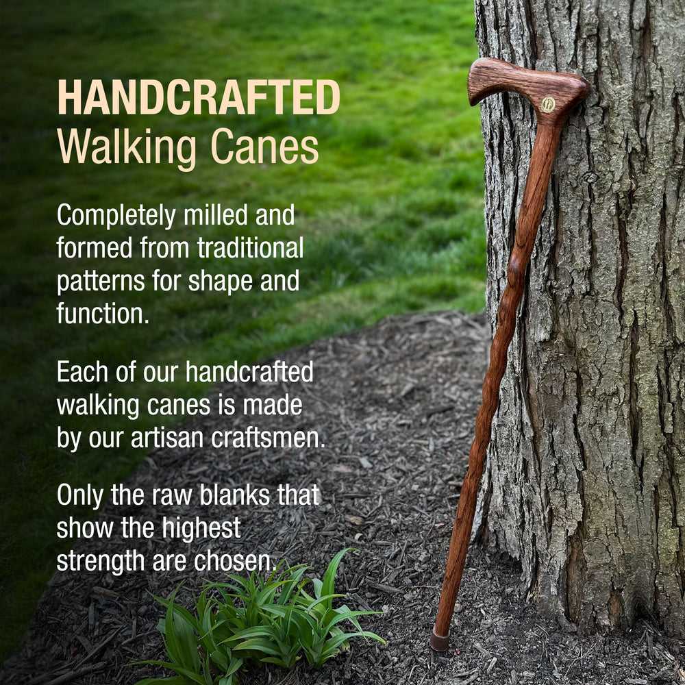 
                  
                    Twisted Oak Traditional Handcrafted Walking Cane 37"
                  
                