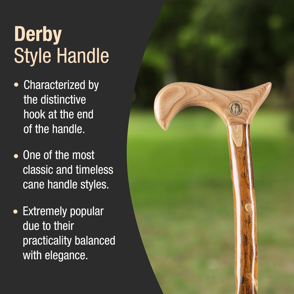 
                  
                    Twisted Hickory Derby Rustic Walking Cane
                  
                