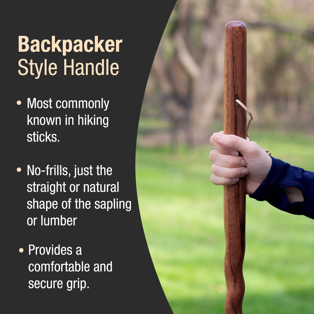 
                  
                    Twisted Oak Backpacker Handcrafted Walking Stick
                  
                