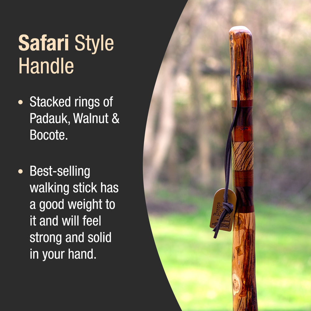 
                  
                    Safari Hickory Rustic Walking Stick 55"
                  
                