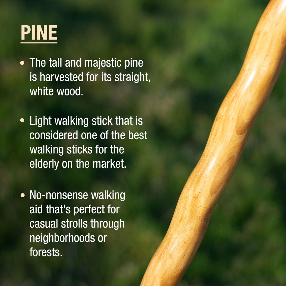 
                  
                    Twisted Pine Handcrafted Walking Stick 55"
                  
                