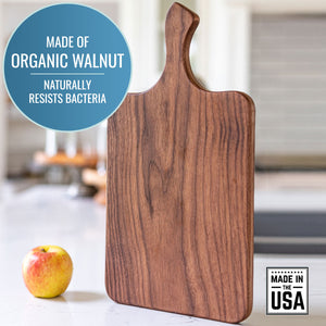 
                  
                    Unseasoned Walnut Paddle Cutting Boards
                  
                