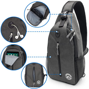 
                  
                    Brazos Outdoors Crossbody Sling Hiking Daypack
                  
                