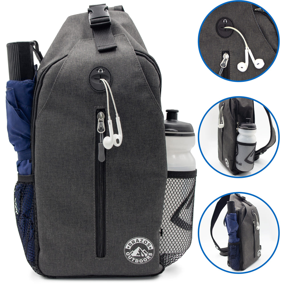 
                  
                    Brazos Outdoors Crossbody Sling Hiking Daypack
                  
                