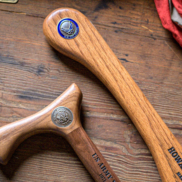 signature cane and walking stick