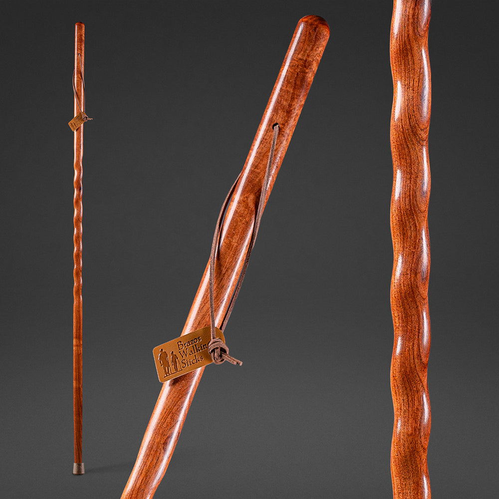 
                  
                    Rustic Twisted Mesquite Walking Stick 55"
                  
                